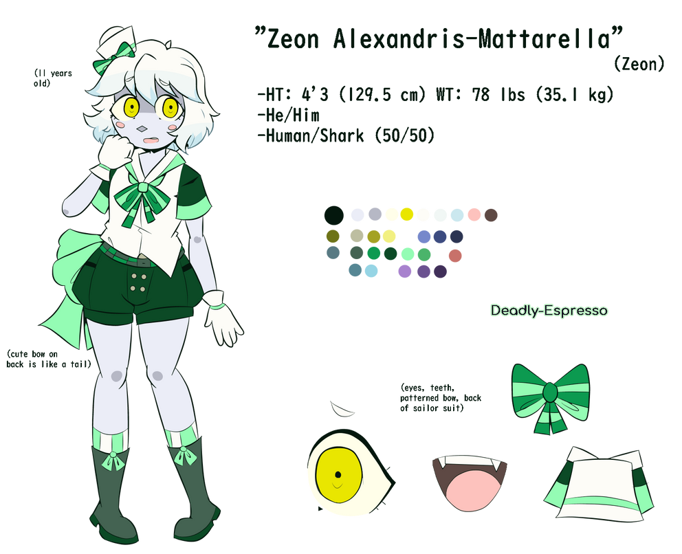 Zeon Defector zeon REF (4/22/23) by Deadly-Espresso on DeviantArt