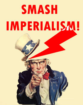 Anti Imperalist Poster