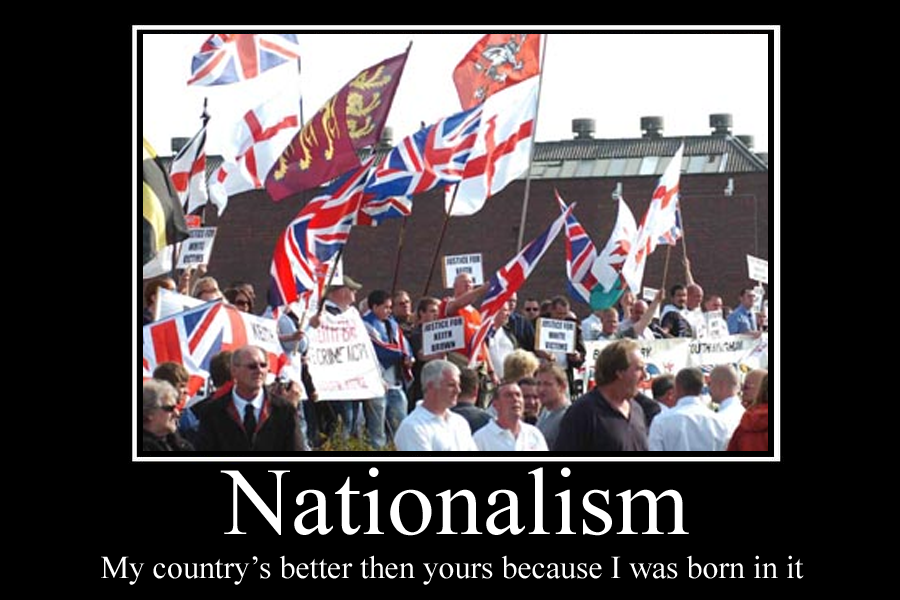 Nationalism demotivator