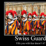 Swiss Guard demotivator