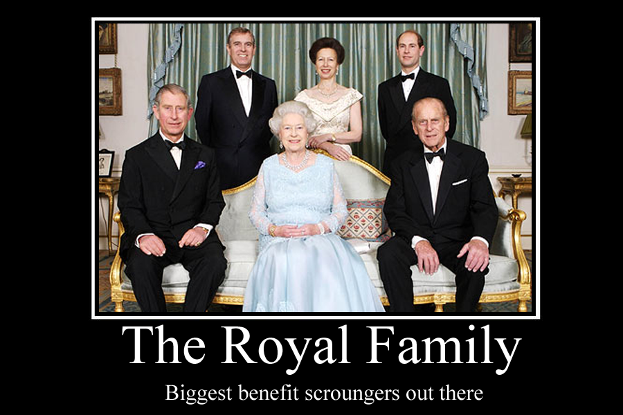 Royal Family demotivator