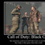 Black ops demotivator