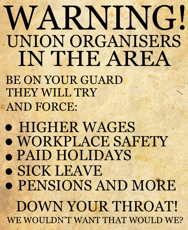 Anti Union Poster by Party9999999 on DeviantArt