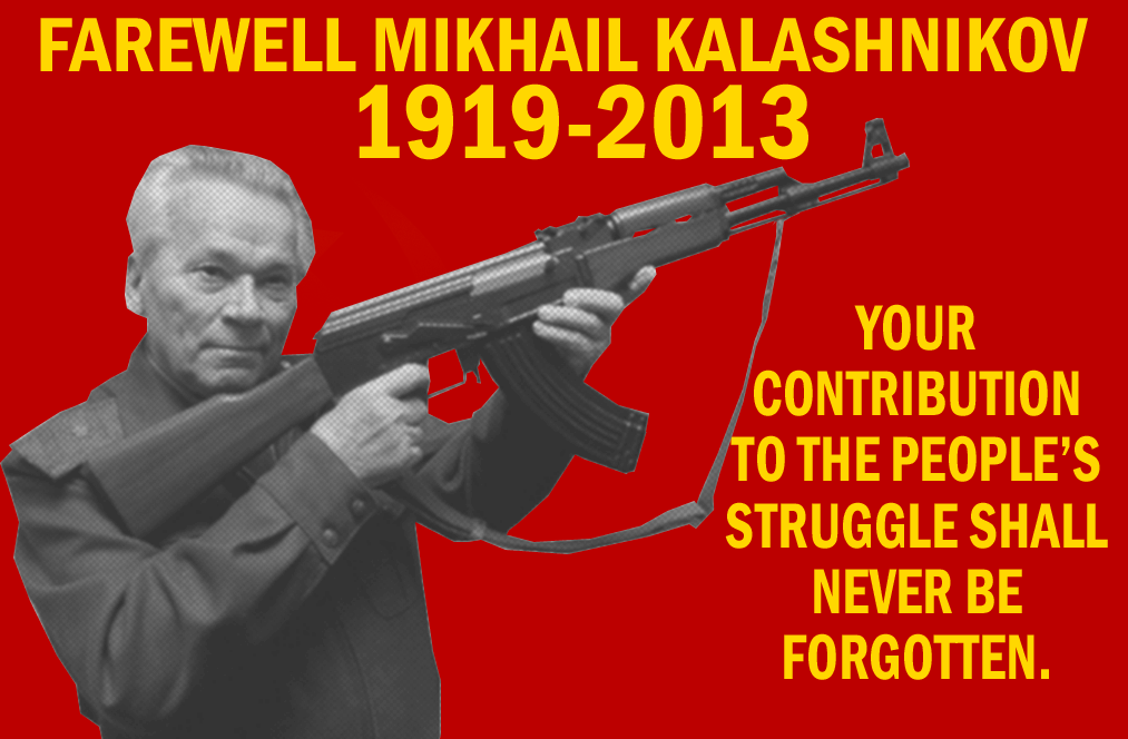 Farewell Comrade Kalashnikov