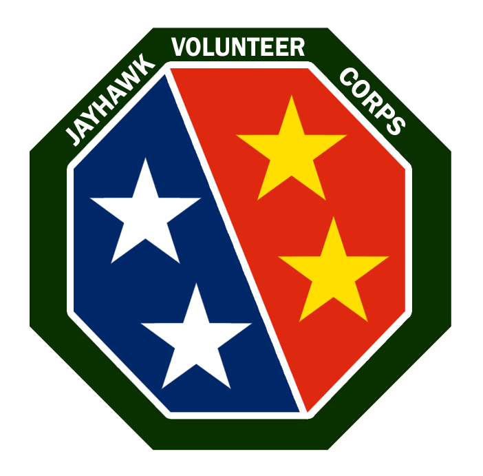 Jayhawk Volunteer Corps Insignia