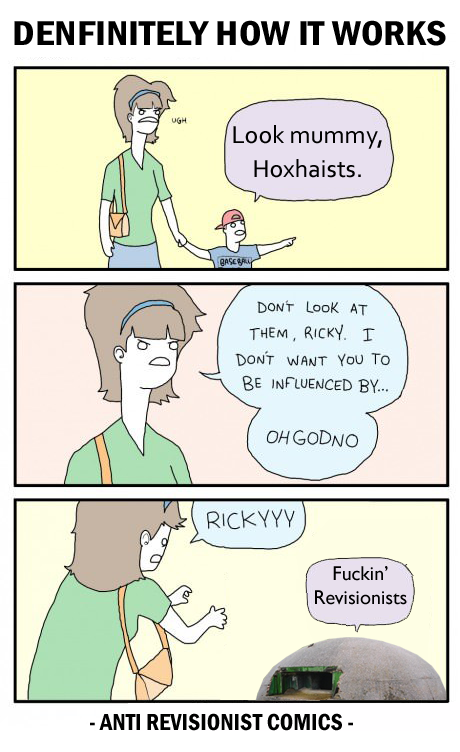 Hoxhaist Humour