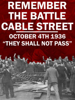 Cable Street 80th Anniversary