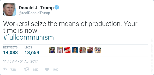 Comrade Trump