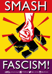 YCL Anti-Fascist Poster by Party9999999