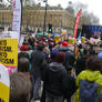 Rally at Downing Street.