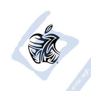 Tribal Apple Symbol