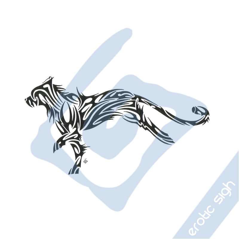 Tribal wild dog tattoo design by Erotic-sigh on DeviantArt Tribal wild dog tattoo design by Erotic-sigh on DeviantArt