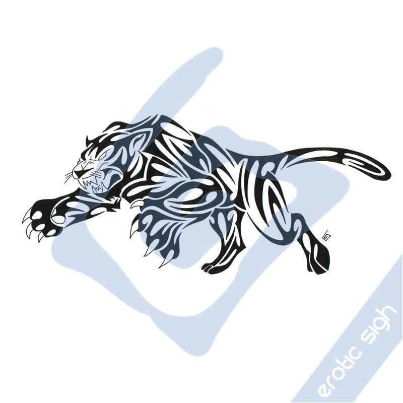 Tribal Panther tattoo design by Erotic-sigh on DeviantArt Tribal Panther tattoo design by Erotic-sigh on DeviantArt