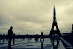 By the Eiffel Tower by uae4u