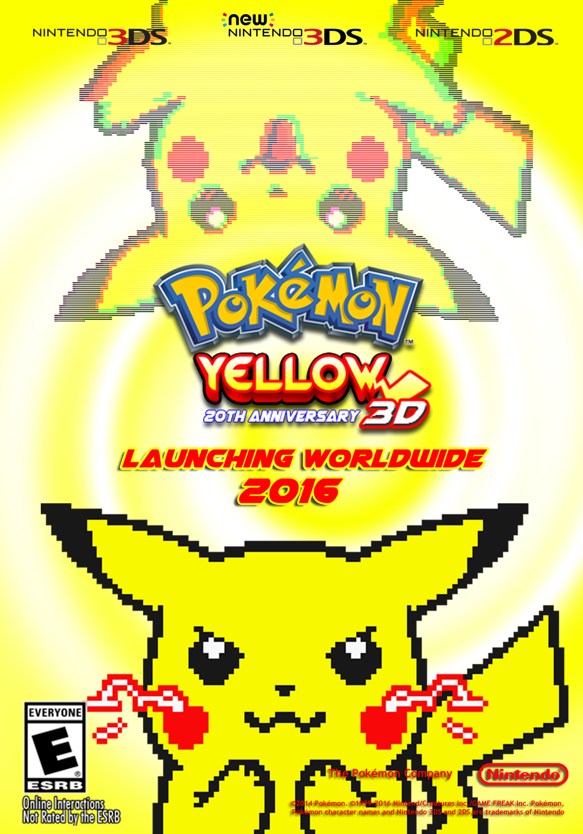 Pokemon Yellow Remake Poster by spham9 on DeviantArt