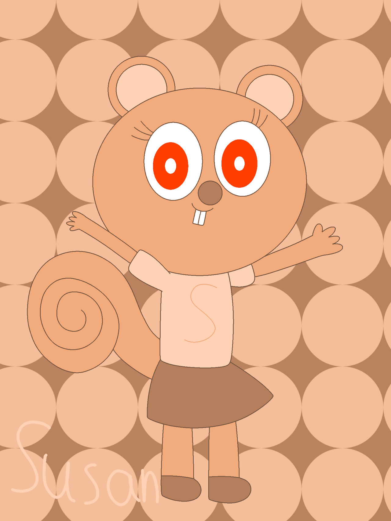 Susan The Rabbit Susan the Squirrel by Awesomesuzy11 on DeviantArt
