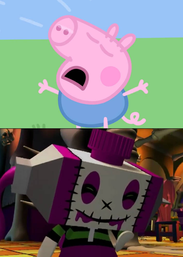 Tubee Laughing at George Pig Crying by Awesomesuzy11 on DeviantArt