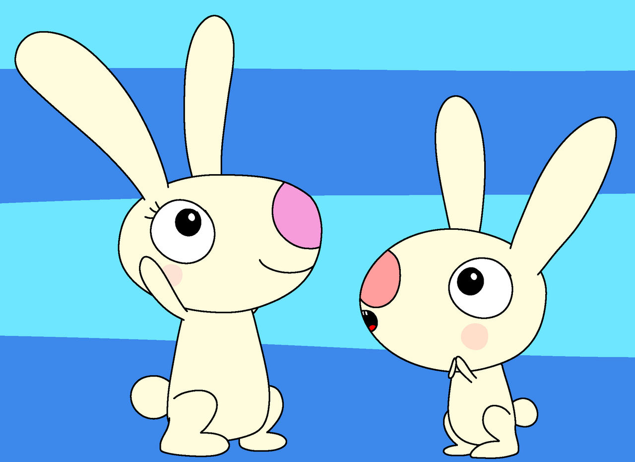 Feral Rabbits Rebecca and Richard by Awesomesuzy11 on DeviantArt