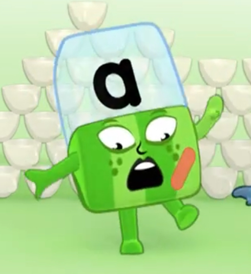 Alphablocks R Angry Alphablock A's Going To Fall Over! by Awesomesuzy11 on DeviantArt