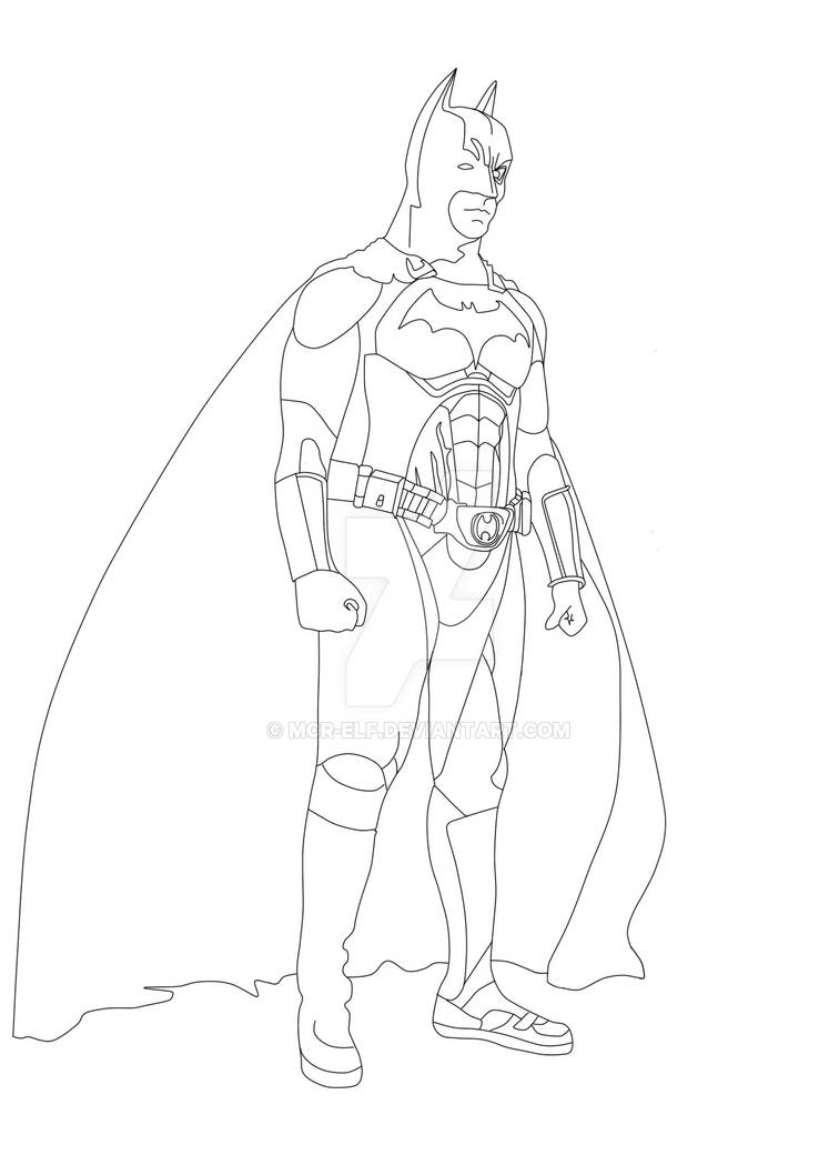 Batman Grid Line Batman Line Art by MCR-Elf on DeviantArt