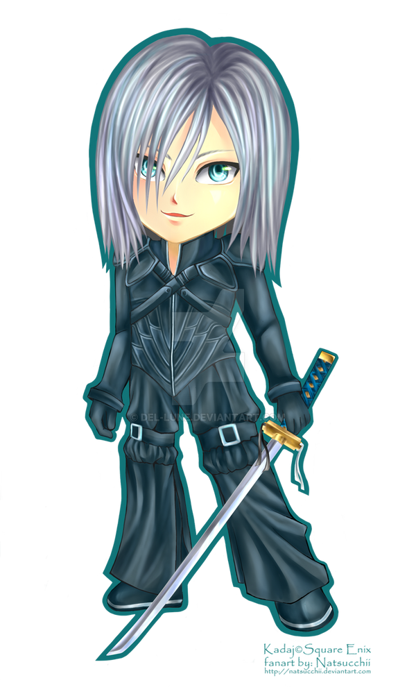 Commission: Chibi Kadaj FFVII