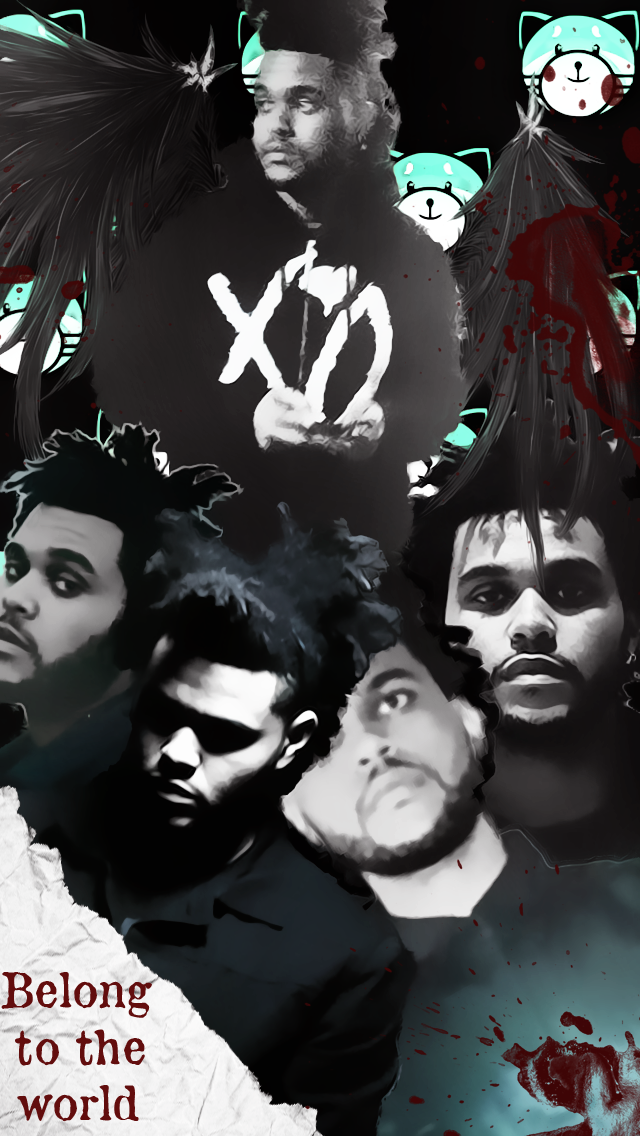 The Weeknd Phone Wallpaper by NavyGorl on DeviantArt The Weeknd Phone Wallpaper by NavyGorl on DeviantArt