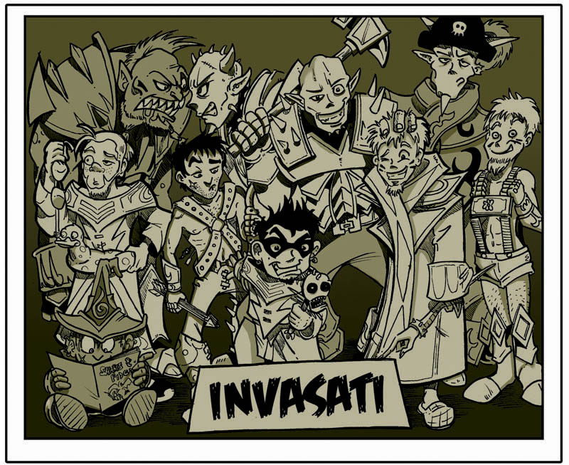 Invasati - Shakes 'n Fidget