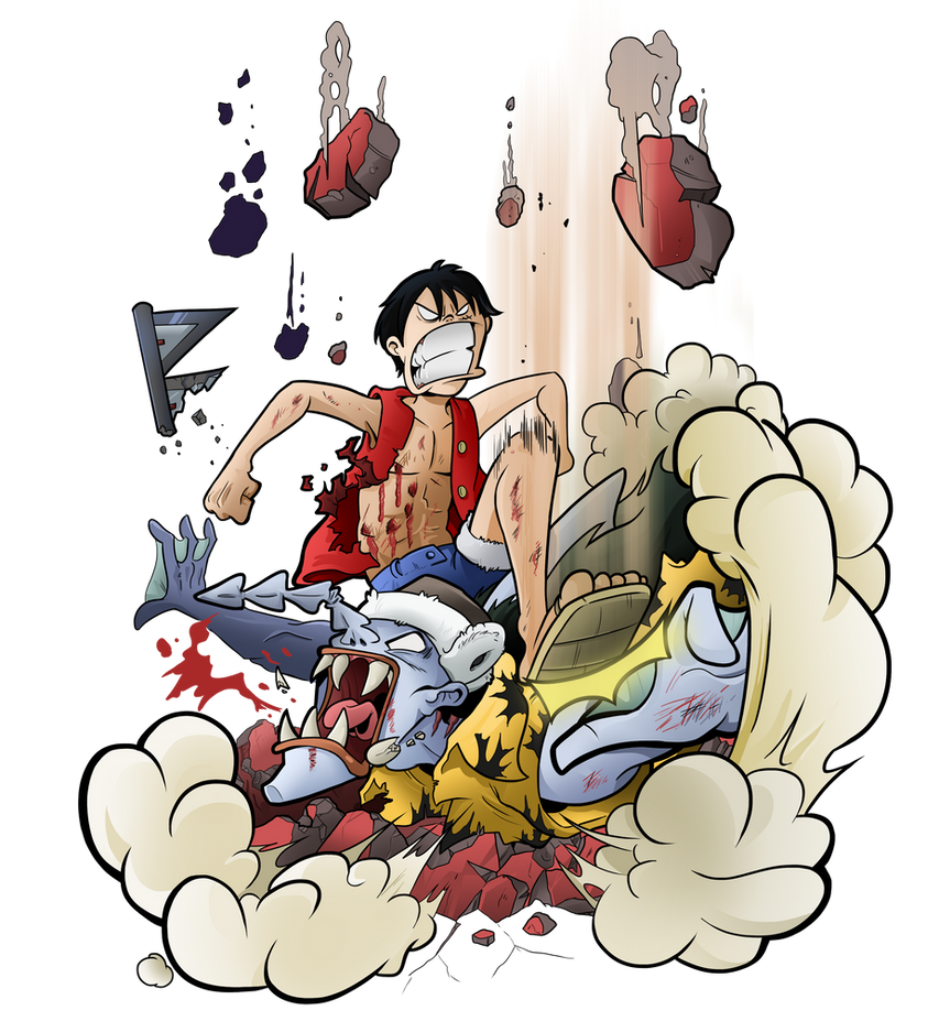 Monkey D. Luffy - Desenho de park - Gartic