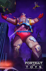 Portrait of Toys - Krang's Giant Android Body