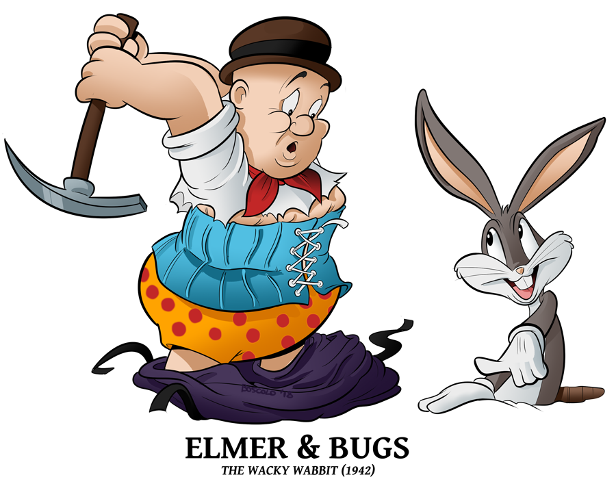 1942 - Elmer & Bugs Bunny