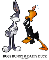 AD - Daffy Duck n Bugs Bunny