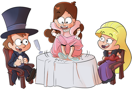Commission-Gravity Falls The First Time It Happens