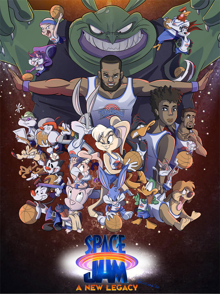 Space Jam A New Legacy Characters Deviantart Draw Cheerio 