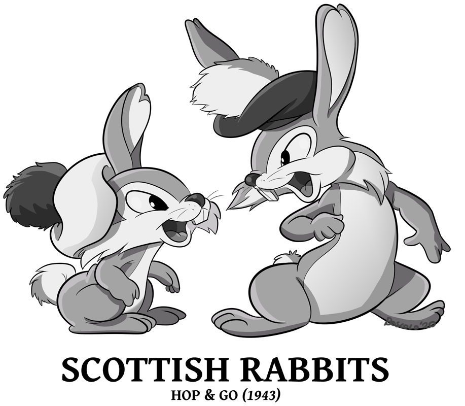1943 - Scottish Rabbits by BoskoComicArtist on DeviantArt
