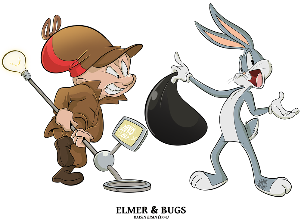 1996 - Bugs Bunny & Elmer Fudd