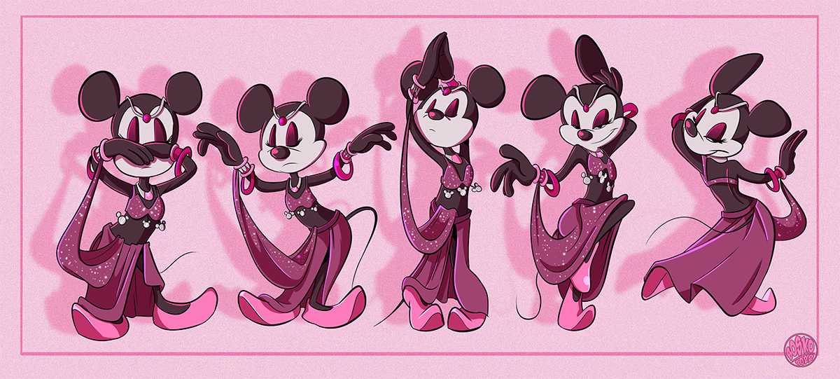 Minnie mouse belly bar deals