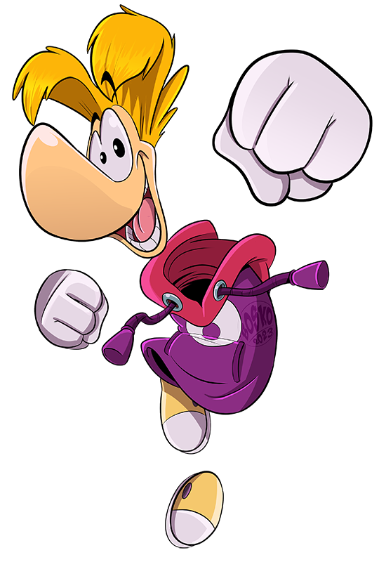 Commission - Rayman by BoskoComicArtist on DeviantArt
