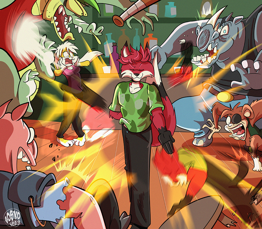 Deviantart Fox Engine Commission - Skilled Fox by BoskoComicArtist on DeviantArt