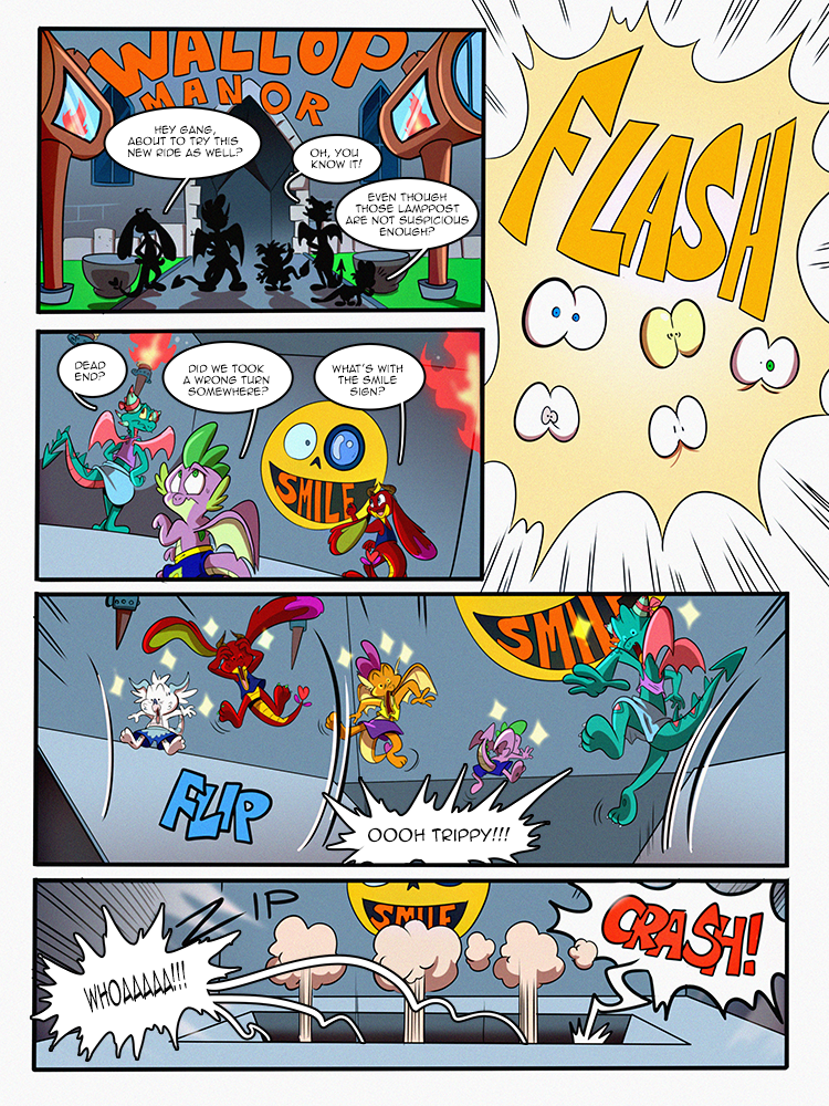 Comic Wallop Commission - Wallop Manor Page 1 by BoskoComicArtist on DeviantArt