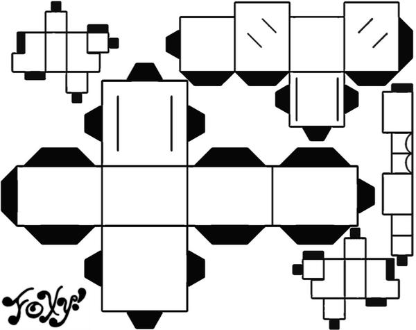 Paper Person Pattern papercraft person template by gaara-gamer on DeviantArt