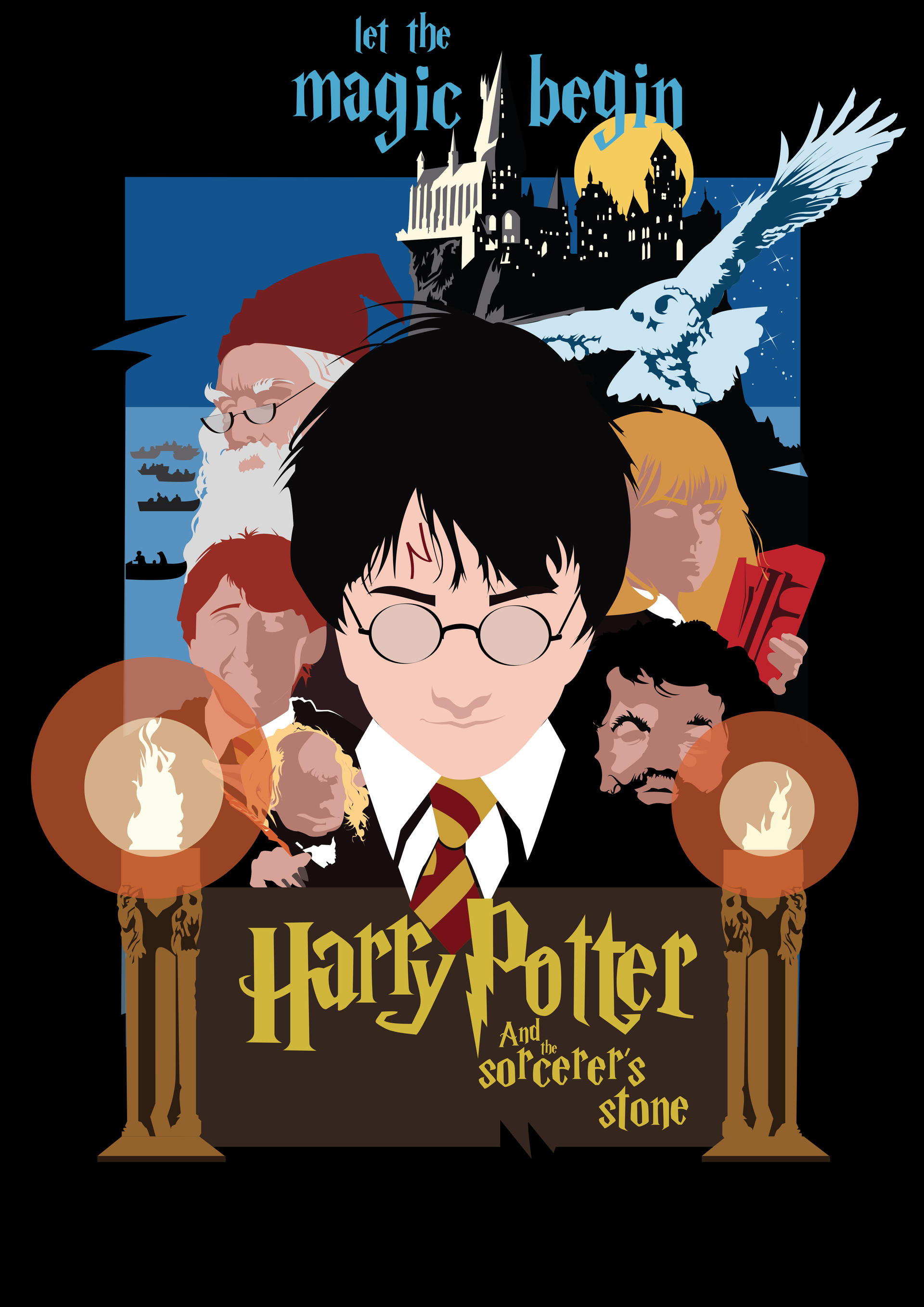Harry Potter Movie Poster by IsaRebel1610 on DeviantArt