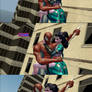 Spider man and Widowmaker