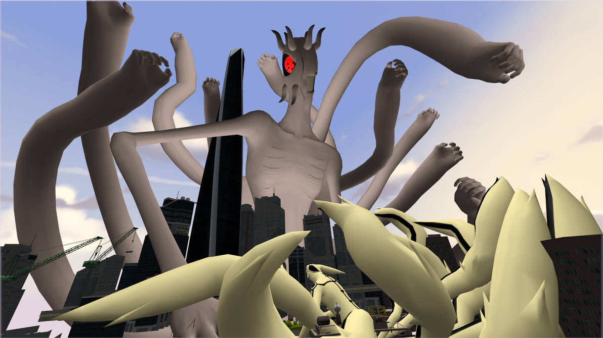 Juubi Form 2 Juubi at splatvile V2 by ArkiRed on DeviantArt
