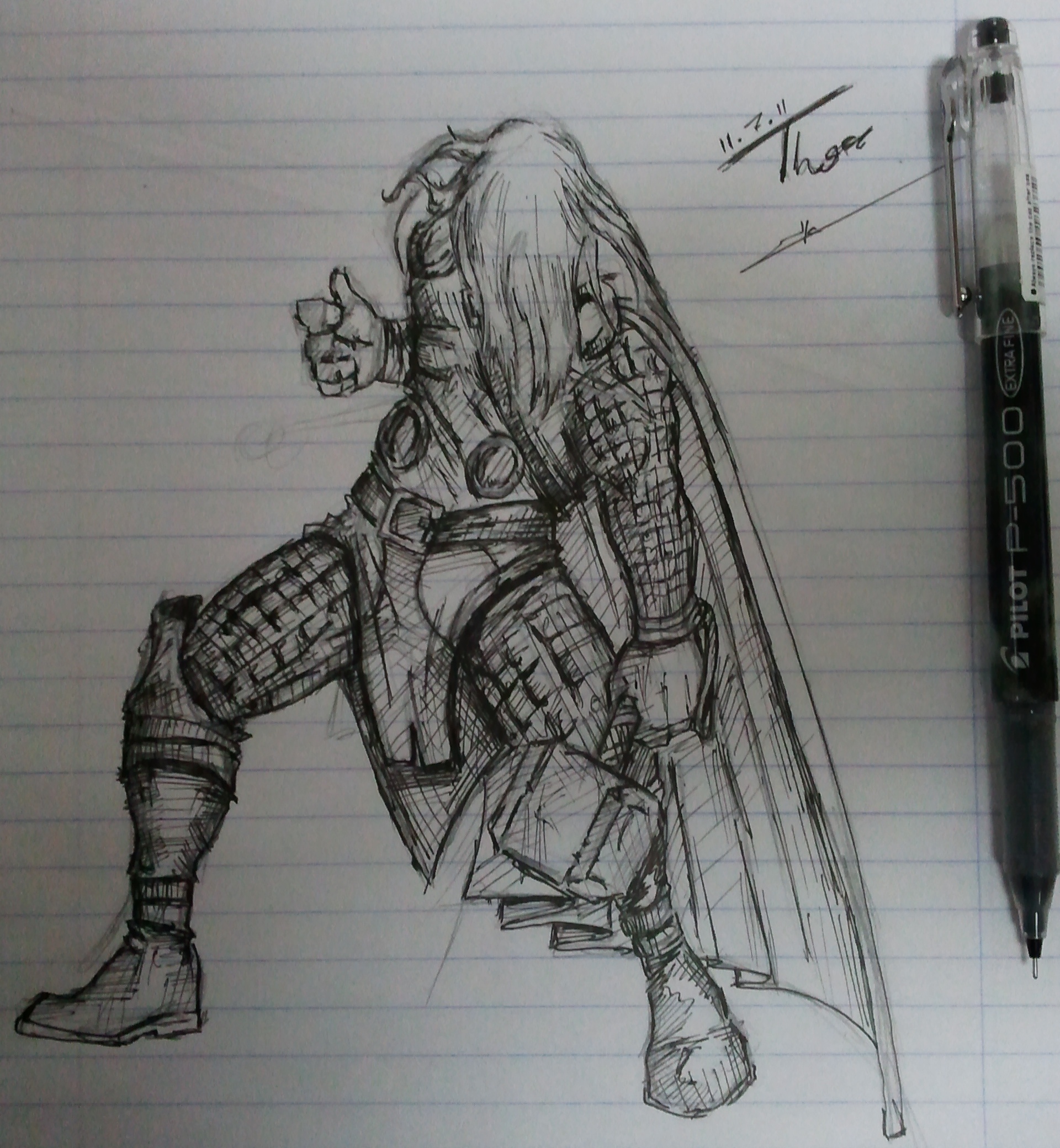 Thor sketch 11-7-11