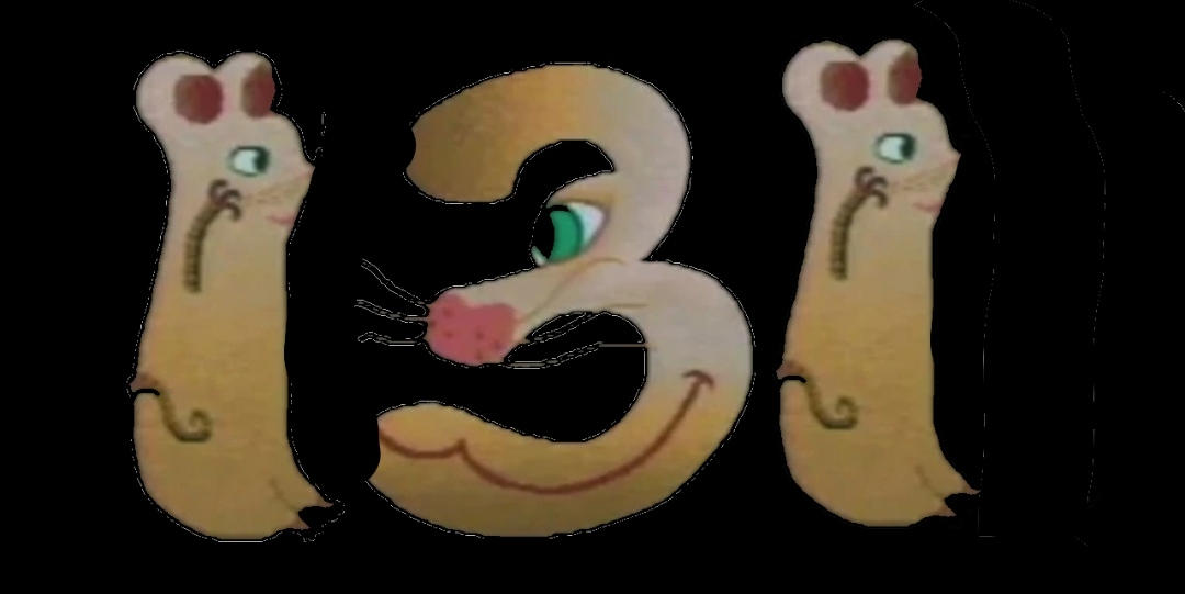 Vectorized Sesame Street Number Creatures 131 by nuhhjj on DeviantArt