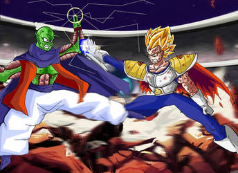 Dragon Ball Multiverse Vegeta vs Mirai Trunks by AlexMercury16 on DeviantArt