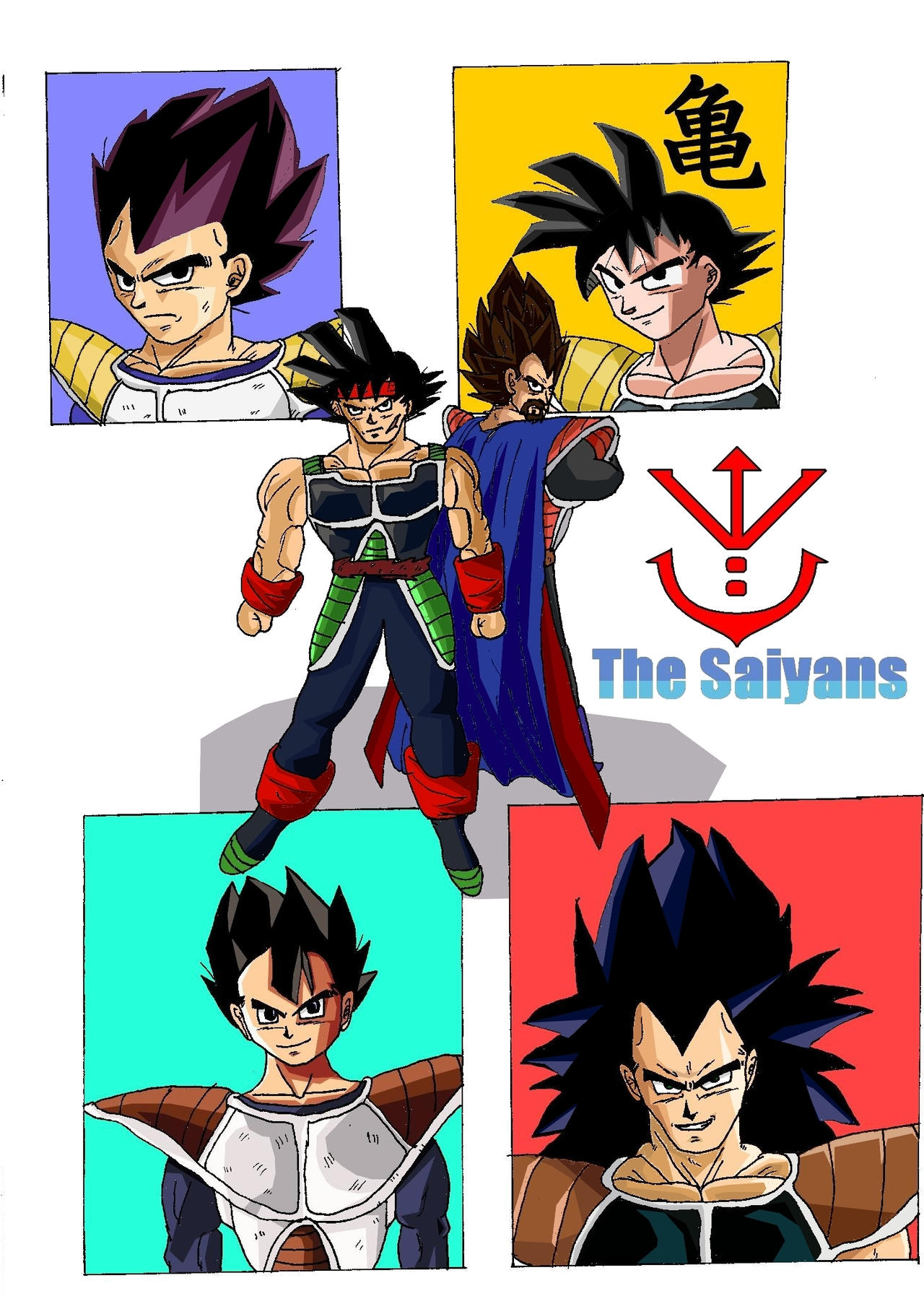 Sento Sayians The Saiyans by kibasennin on DeviantArt