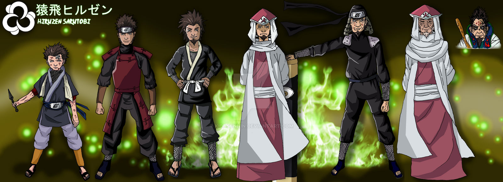 Hiruzen Sarutobi s Evolution By Kibasennin On DeviantArt hiruzen-sarutobi-s-evolution-by-kibasennin-on-deviantart