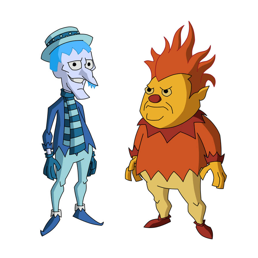 Snow Miser and Heat Miser by JupaGo25 on DeviantArt