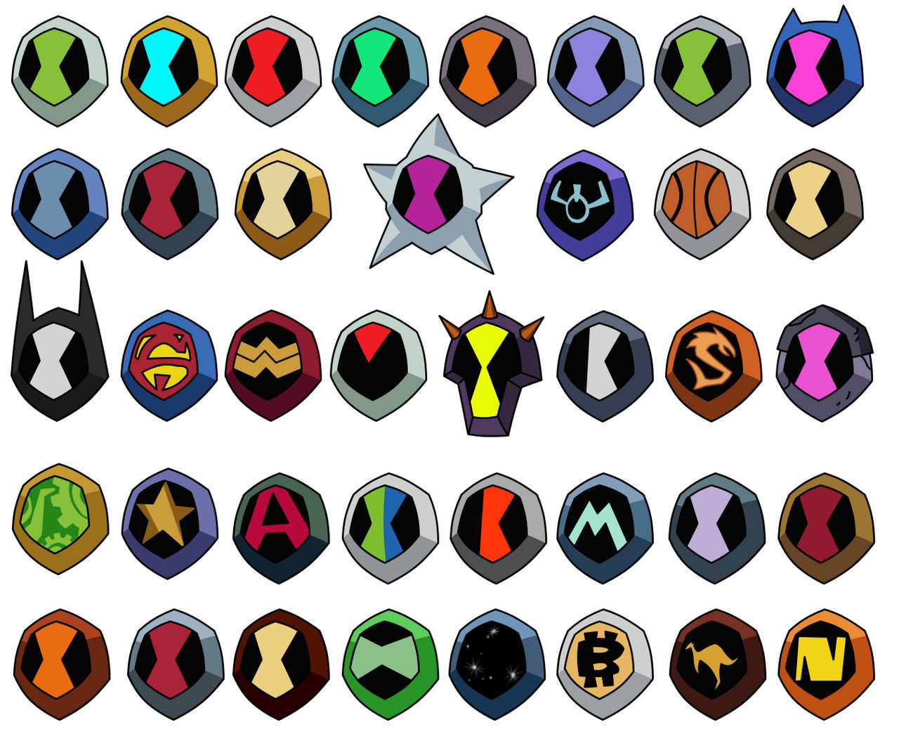 Omnitrix Collection By JupaGo25 On DeviantArt omnitrix-collection-by-jupago25-on-deviantart